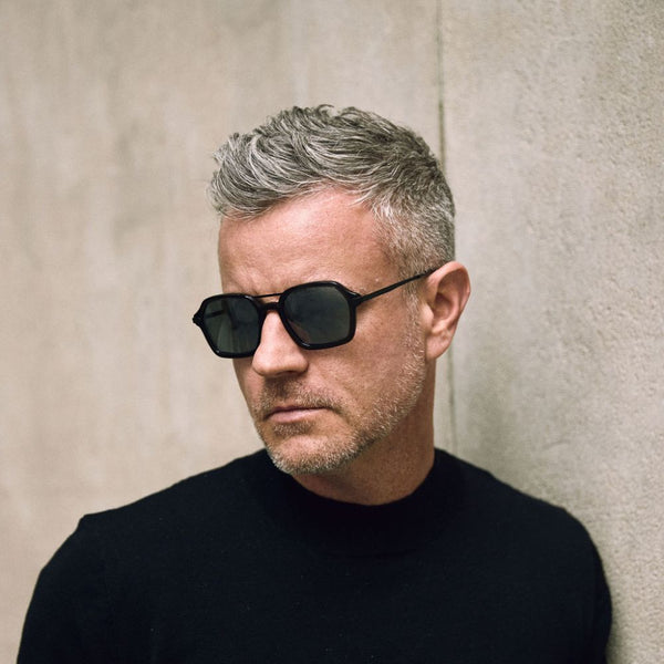 Native Ken x Drew McGukin - Sun in Translucent Black Acetate