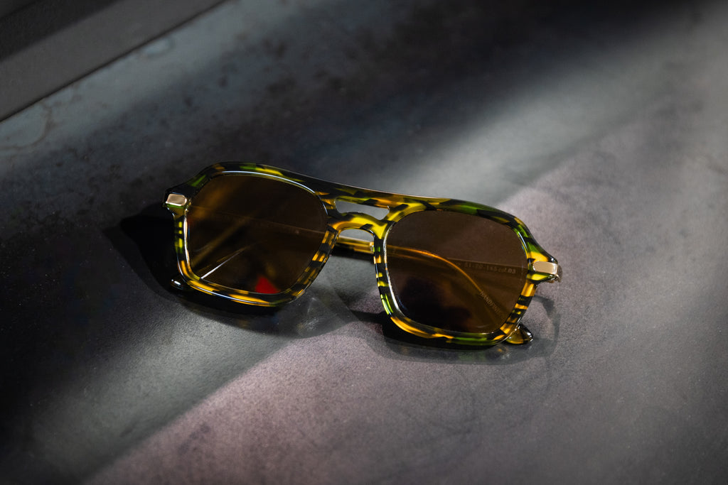 Native Ken x Drew McGukin - Tortoise with Gold Titanium