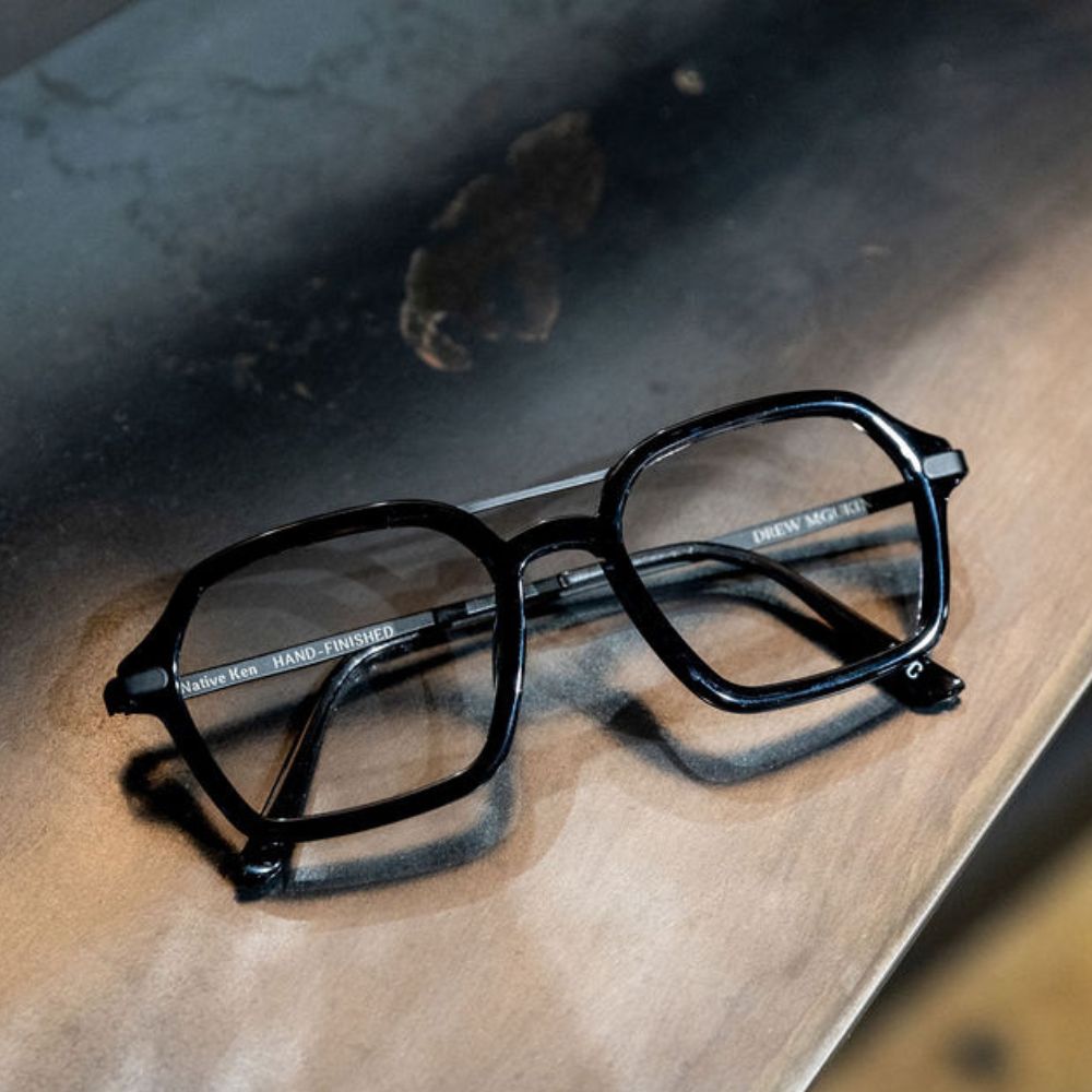 Native Ken x Drew McGukin - Translucent Black Acetate