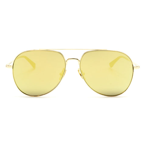Octavius Marsion x Native Ken Ivory with Solid Gold Mirror Lens