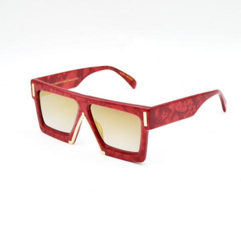 Octavius Marsion x Native Ken Highland Red Marble with Solid Gold Mirror Lens